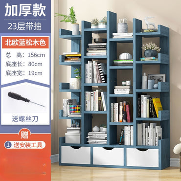 Floor Length Multi-layer Children's Creative Art Bookcase