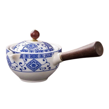 Elegant Ceramic Rotation Teapot