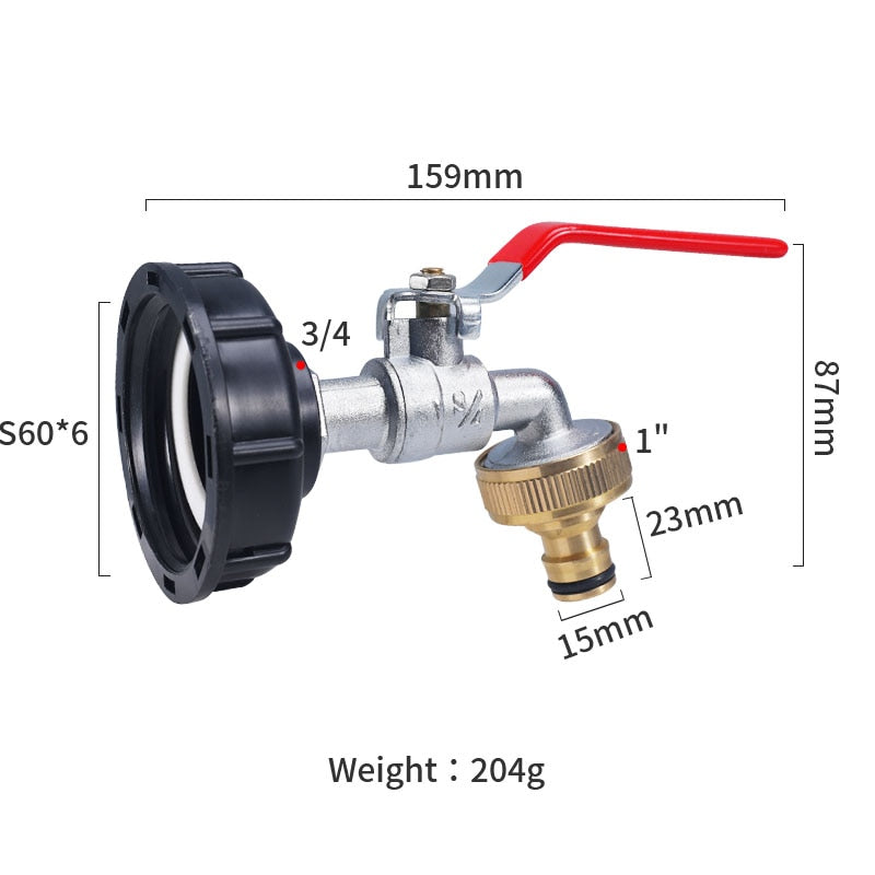 IBC Tank Tap Connecter