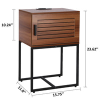 Nightstand With Charging Station