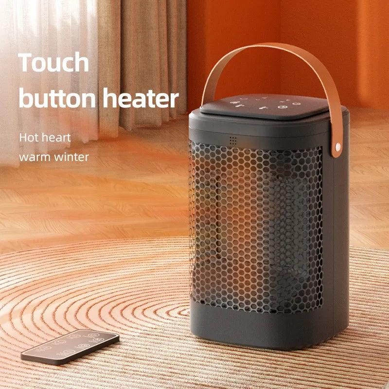 Compact Powerful Touch Button Electric Heater