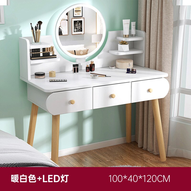 Multifunctional Dressing Table With Mirror