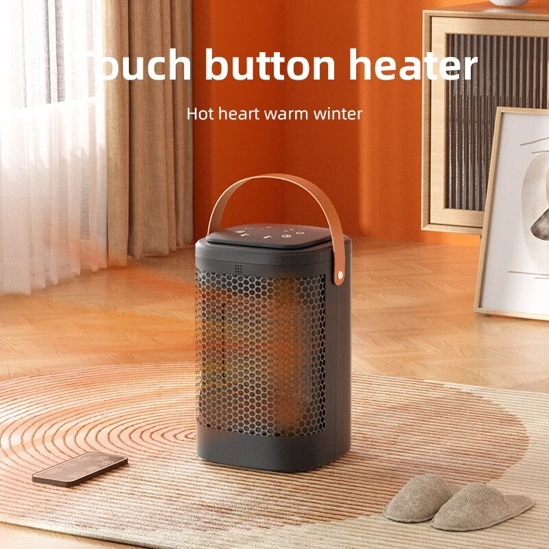 Compact Powerful Touch Button Electric Heater