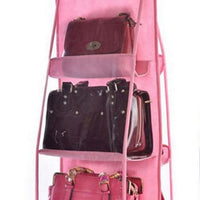 6 Pocket Hanging Handbag Organizer