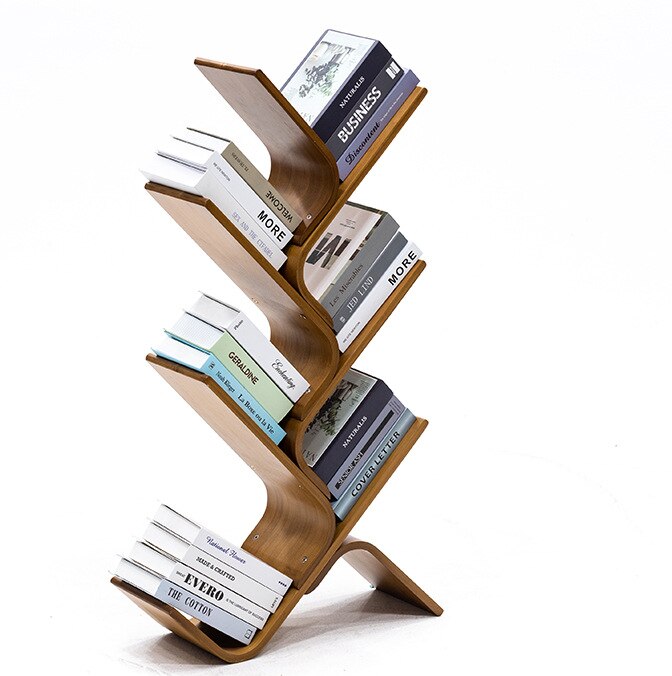 8 Tier Tree Bookshelf