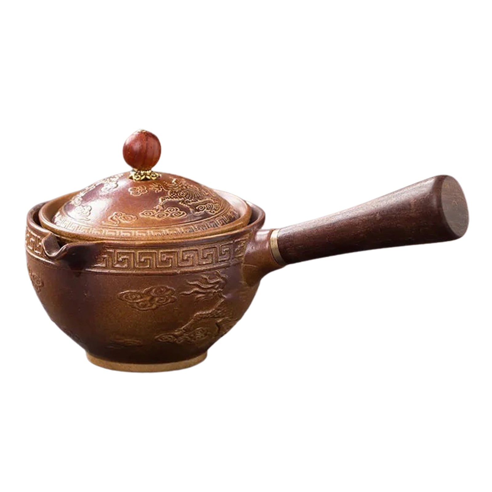 Elegant Ceramic Rotation Teapot