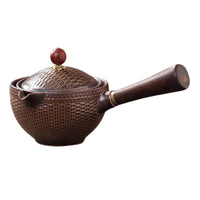 Elegant Ceramic Rotation Teapot
