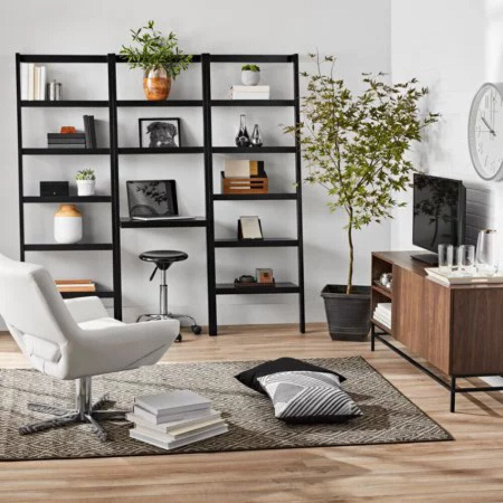 Walnut Cube Office Storage Desk