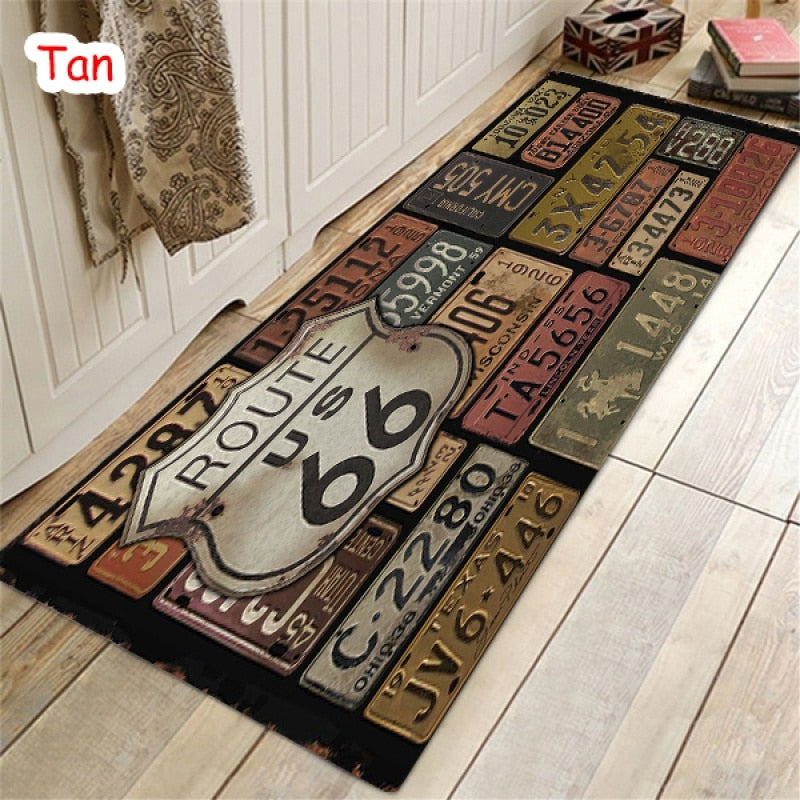 Route 66 Design Home Decor Carpet