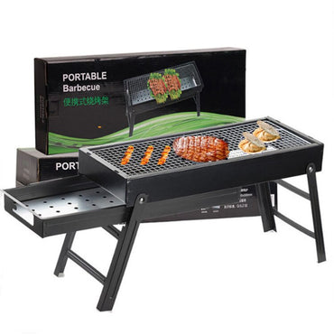 Outdoor Foldable Charcoal Barbecue Grill