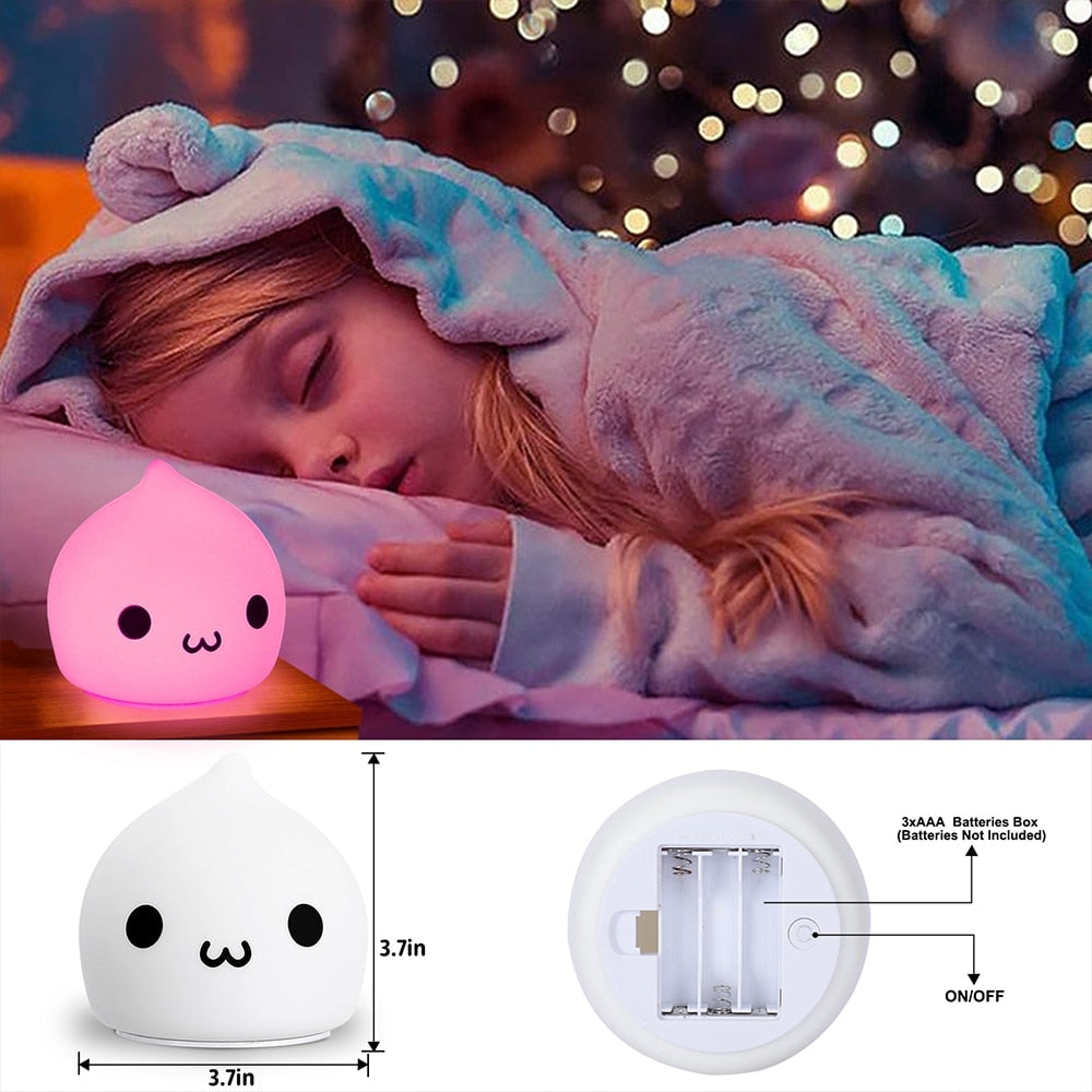 Mini Droplet Baby Night Lamp