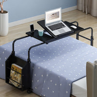 Cross Bed with Desktop Computer Table