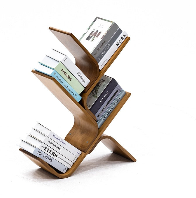 8 Tier Tree Bookshelf