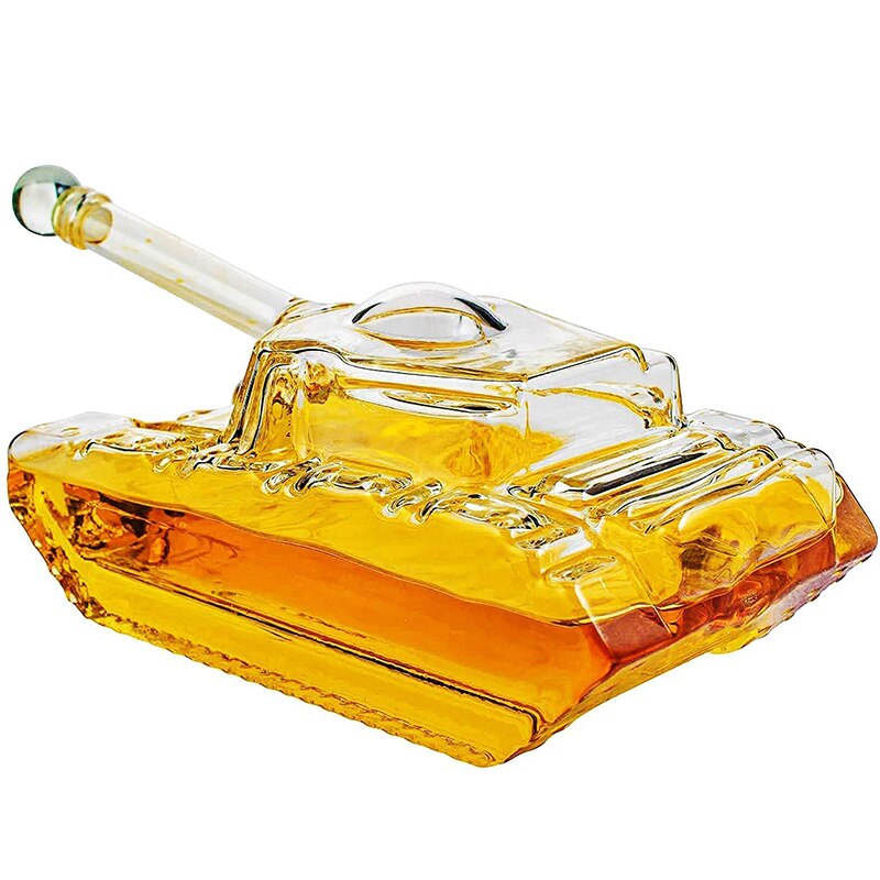 Glass Tank Whiskey Decanter