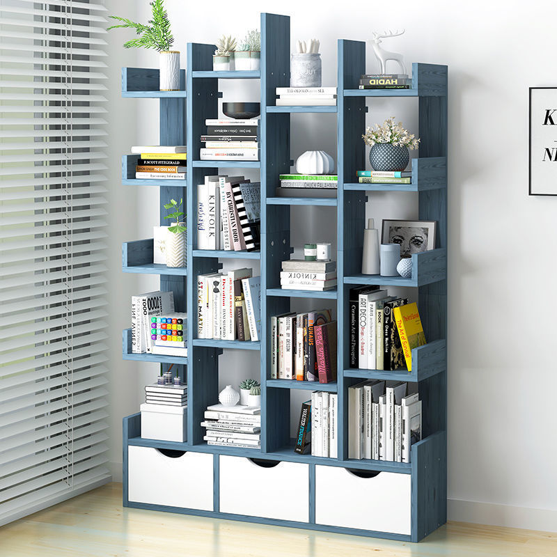 Floor Length Multi-layer Children's Creative Art Bookcase