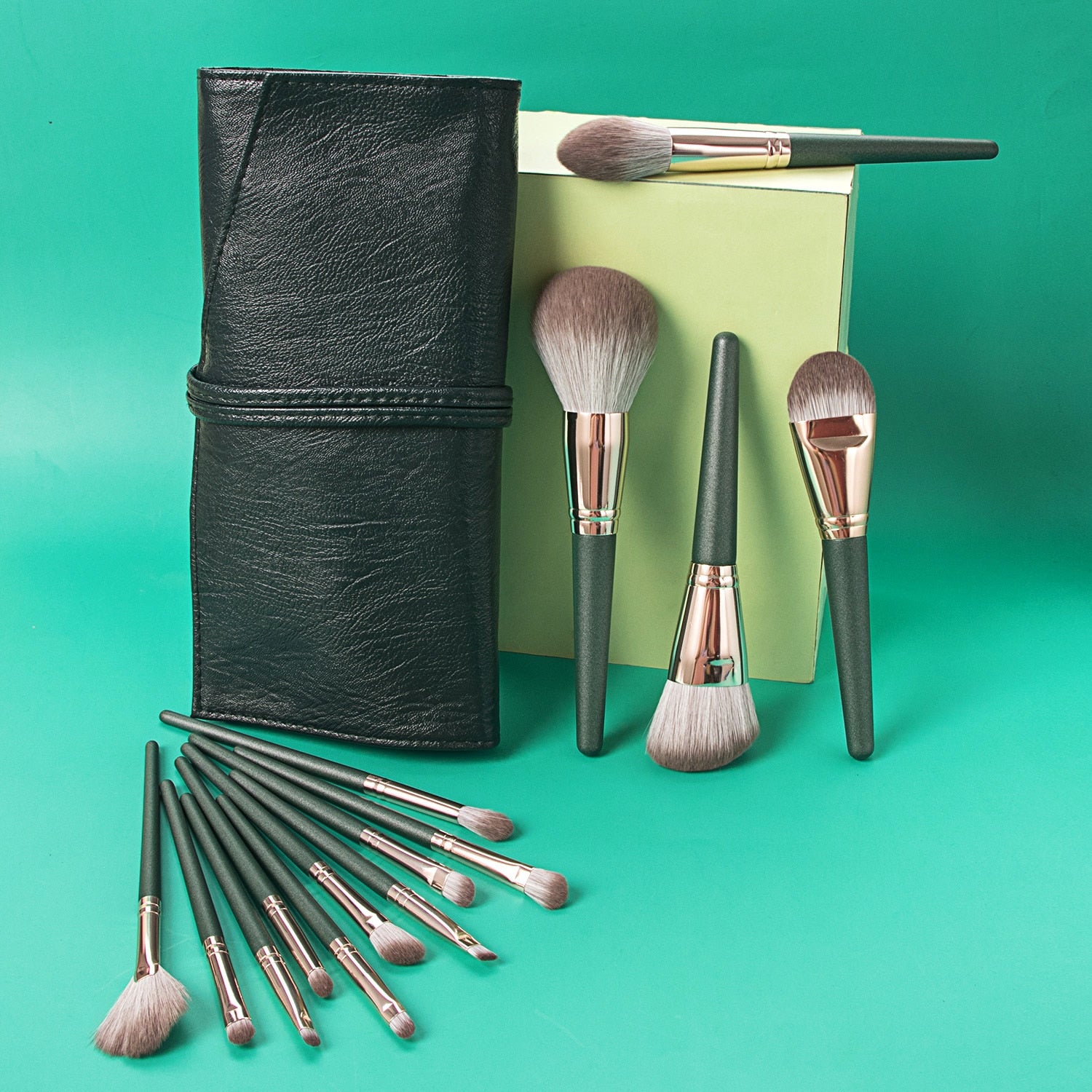 14pc Professional Makeup Brushes Set With Bag