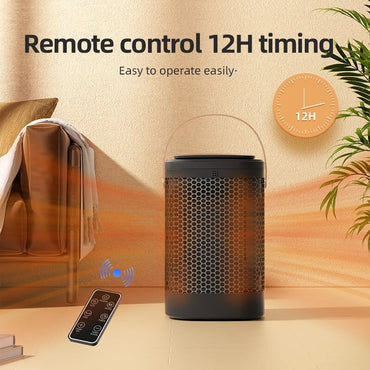 Compact Powerful Touch Button Electric Heater