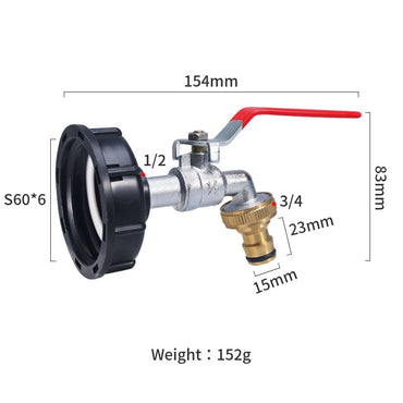 IBC Tank Tap Connecter