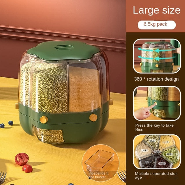 Rotating Large Cereal Dispenser