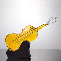 Violin Shape Glass Wine Decanter