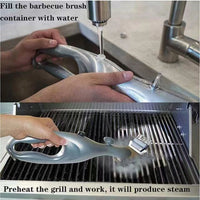 Barbecue Grill Steam Cleaning Brush