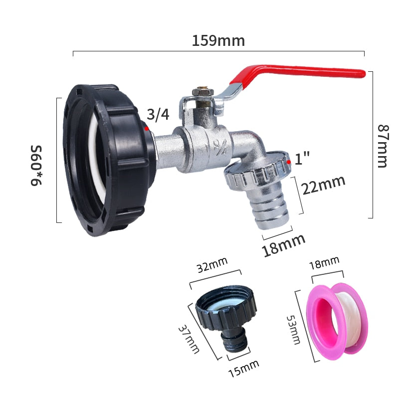 IBC Tank Tap Connecter