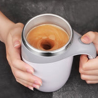 Magnetic Automatic Stirring Thermos Mug