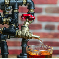 Firefighter Design Whiskey Fountain Dispenser
