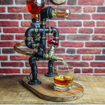 Firefighter Design Whiskey Fountain Dispenser