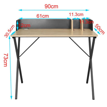 Light Oak Computer Table