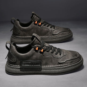 Men's Winter White Shoes Sports And Leisure Flat