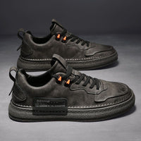 Men's Winter White Shoes Sports And Leisure Flat