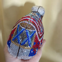 Cartoon Animal Shape Diamond Dinner Bag