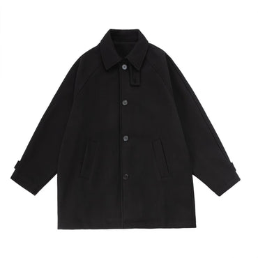 Mid-length Woolen Coat Men's Woolen Coat
