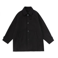 Mid-length Woolen Coat Men's Woolen Coat
