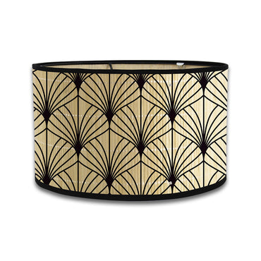 Lamp Holder Barrel-type Bamboo Products Printing Hood