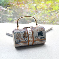 Diamond Fashion Dollar Bag Rhinestone Dinner Bag