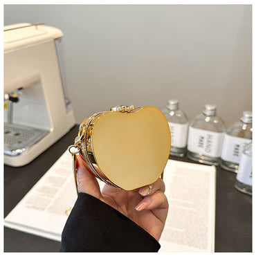 Mini Mirror Acrylic Dinner Chain Messenger Bag