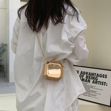 Ins Girls' Net Red Chain Messenger Dinner Bag