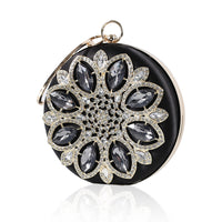 Fashion Rhinestone Diamond Silk Women's Bag Hand Holding Dinner Bag Dress Decoration