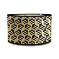 Lamp Holder Barrel-type Bamboo Products Printing Hood