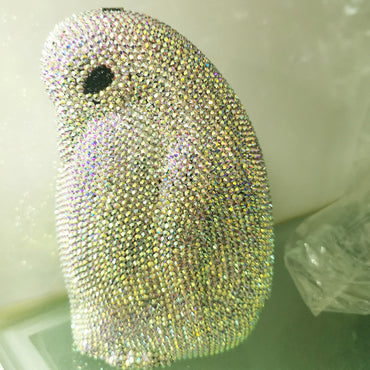 Penguin Dinner Bag With Full Diamond