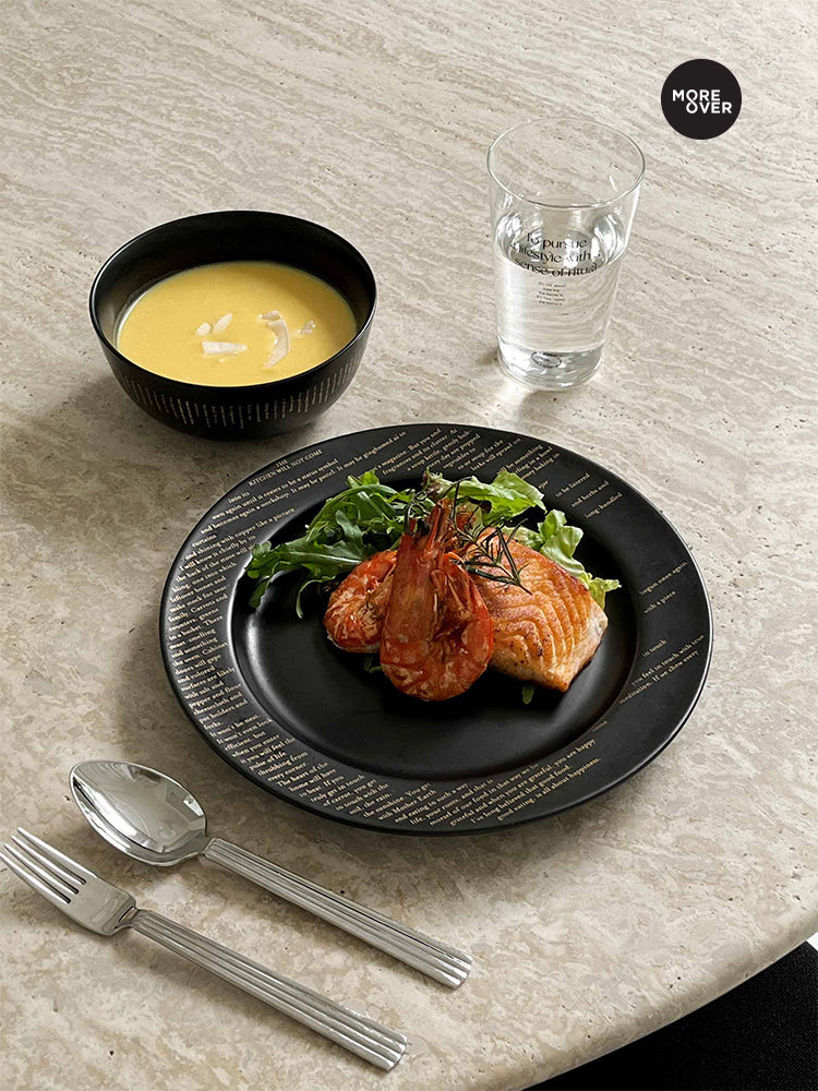 Ceramic Dinner Plate Bowl Vegetable  Fruit Western