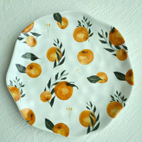 Ins Irregular Lemon Plate Ceramic Dinner