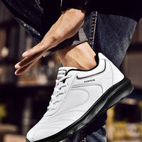 Winter Vulcanized Shoes Men Plush Flat Heel