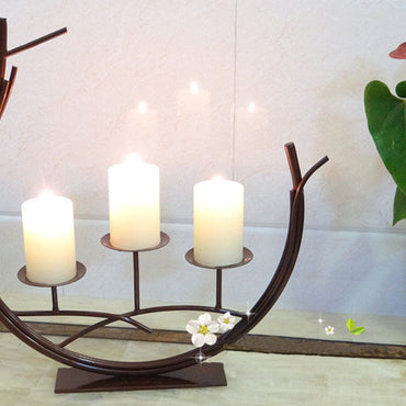 Nordic Romantic Table Light Dinner Candle Holder Ornament