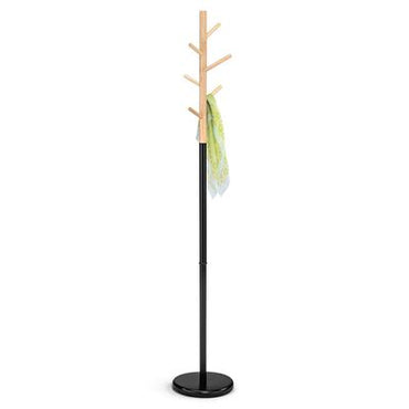 Rousseau Coat Rack Alba Metal Black