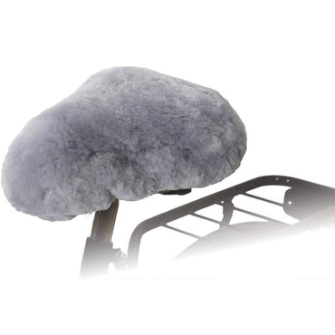 Willex Bicycle Saddle Cover Sheepskin Grey 30135
