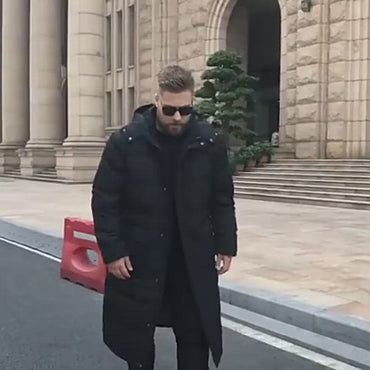 Cargo Thick Long Winter Coat