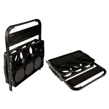 Avento Foldable Bottle Rack for 6 Bottles